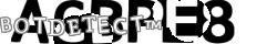 Retype the CAPTCHA code from the image